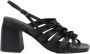 Elvio Zanon High Heel Sandals Zwart Dames - Thumbnail 7