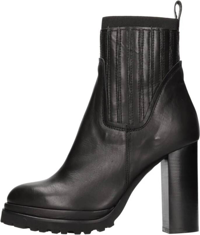 Elvio Zanon Laarzen Zwart Black Dames