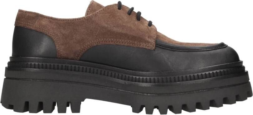 Elvio Zanon Platte schoenen Bruin Brown Dames