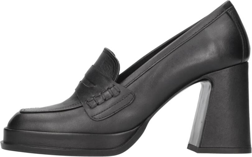 Elvio Zanon Platte schoenen Zwart Black Dames