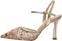 Emanuelle Vee Beige Hak Sandalen Beige Dames - Thumbnail 1