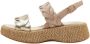 Emanuelle Vee Beige Sandalen Elegant en veelzijdig Beige Dames - Thumbnail 1