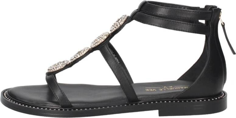 Emanuelle Vee Sandalen Zwart Black Dames