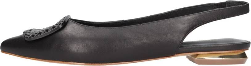 Emanuelle Vee Platte schoenen Zwart Black Dames