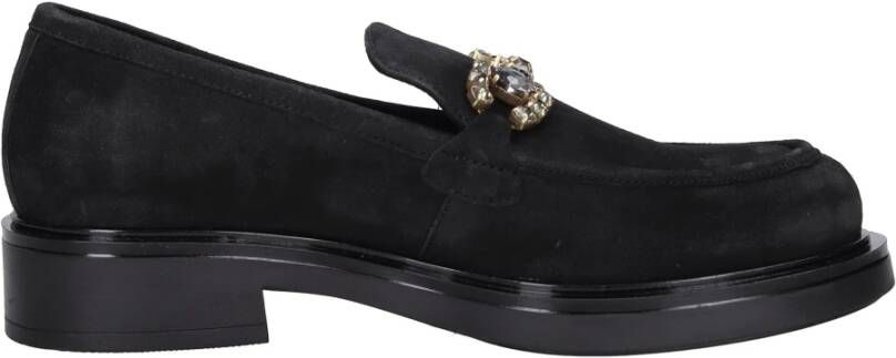 Emanuelle Vee Platte schoenen Zwart Black Dames