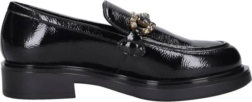 Emanuelle Vee Platte schoenen Zwart Black Dames