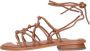 Emanuelle Vee Sandalen Bruin Brown Dames - Thumbnail 1