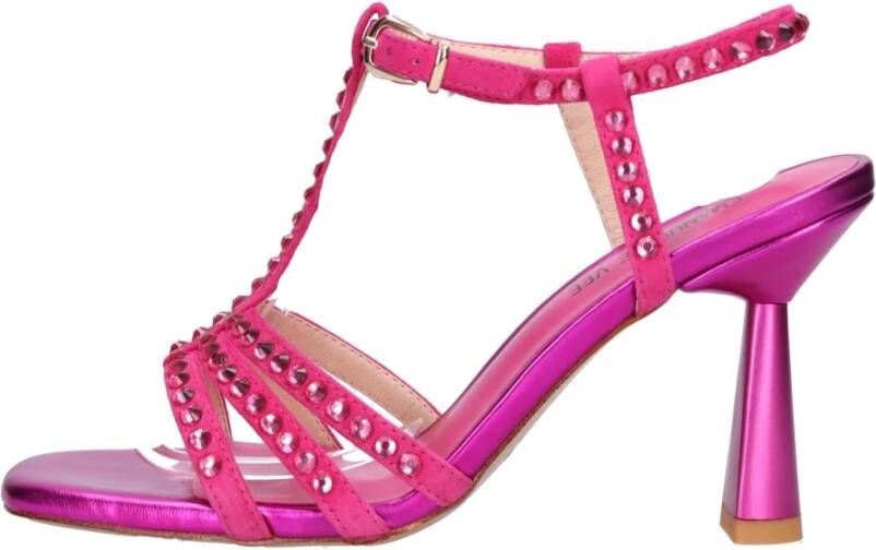 Emanuelle Vee Sandalen Fuchsia Pink Dames