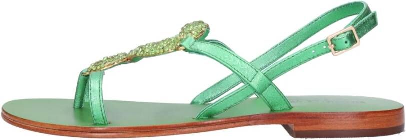 Emanuelle Vee Sandalen Groen Green Dames