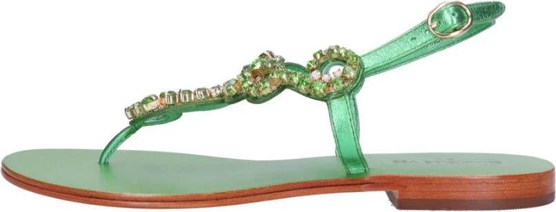 Emanuelle Vee Sandalen Groen Green Dames