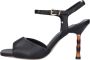 Emanuelle Vee Sandalen Zwart Black Dames - Thumbnail 1