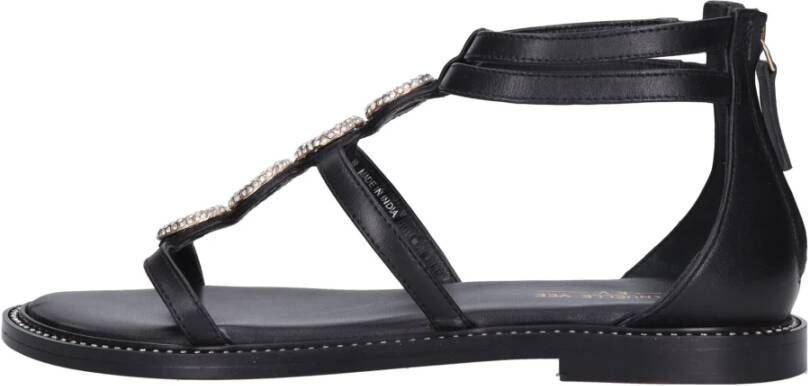 Emanuelle Vee Sandalen Zwart Black Dames