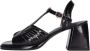 Emanuelle Vee Sandalen Zwart Black Dames - Thumbnail 1