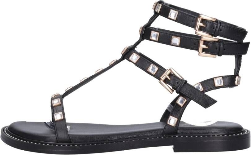 Emanuelle Vee Sandalen Zwart Black Dames