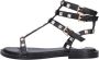 Emanuelle Vee Sandalen Zwart Black Dames - Thumbnail 1