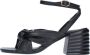 Emanuelle Vee Sandalen Zwart Black Dames - Thumbnail 1