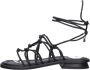 Emanuelle Vee Sandalen Zwart Black Dames - Thumbnail 1