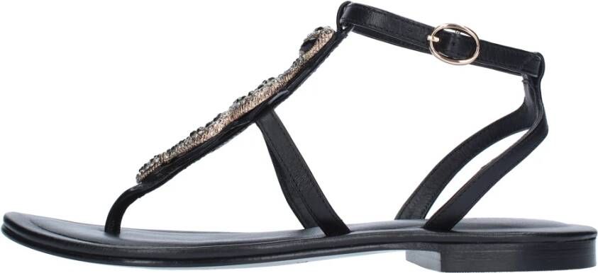 Emanuelle Vee Sandalen Zwart Black Dames