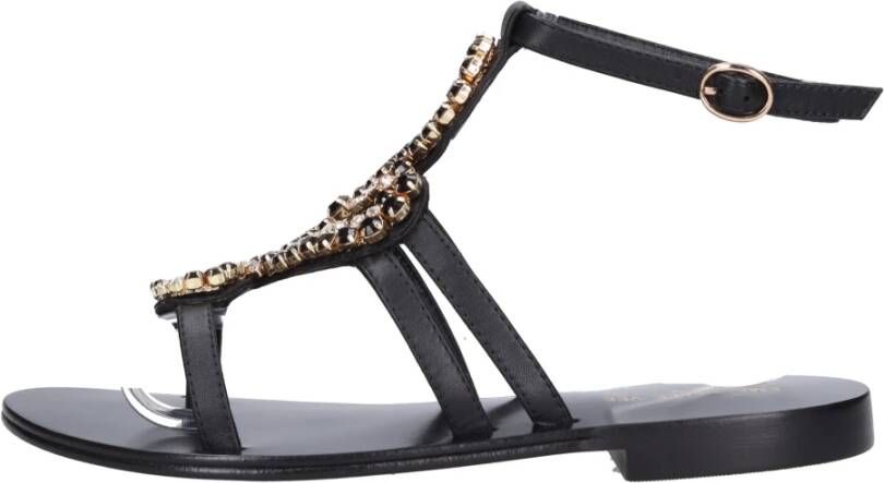 Emanuelle Vee Sandalen Zwart Black Dames