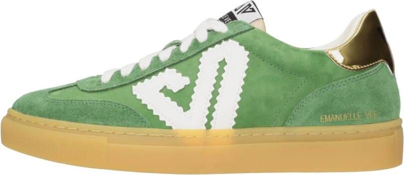 Emanuelle Vee Sneakers Groen Green Dames