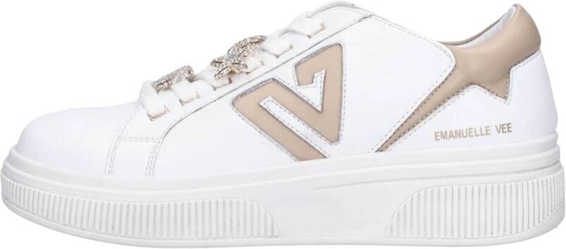 Emanuelle Vee Sneakers Wit White Dames