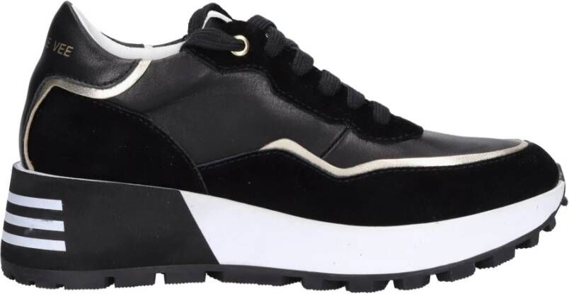 Emanuelle Vee Sneakers Zwart Black Dames