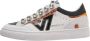 Emanuelle Vee Witte sneakers met contrastdetails Olivia White Dames - Thumbnail 1