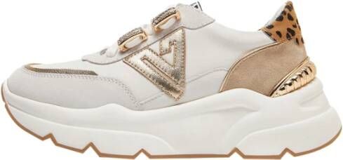 Emanuelle Vee Witte Sneakers voor Vrouwen Multicolor Dames