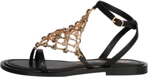 Emanuelle Vee Zwarte Sandalen voor Vrouwen Black Dames