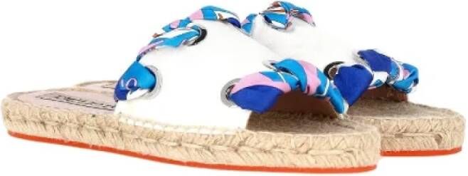 Emilio Pucci Pre-owned Canvas sandals Multicolor Dames