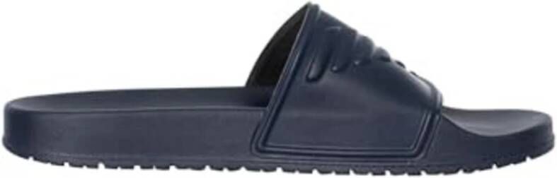 Emporio Armani Blauwe Slip-On Schoenen Blue Heren