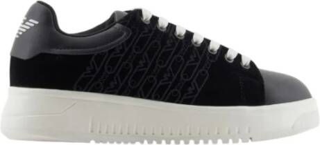 Emporio Armani Casual Sneaker Schoenen voor Mannen Black Dames