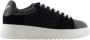 Emporio Armani Casual Sneaker Schoenen voor Mannen Black Dames - Thumbnail 1