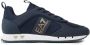 Emporio Armani EA7 Blauwe Sneakers met Ademende Stof Blue Heren - Thumbnail 4