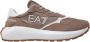 Emporio Armani EA7 Bruine Sneakers Moderne Sportieve Stijl Brown Heren - Thumbnail 1