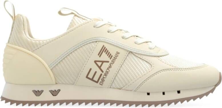 Emporio Armani EA7 Carbon Sneakers X8X185 Beige Heren