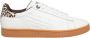 Emporio Armani EA7 Beige Leren Sneakers Heren Herfst Winter White Heren - Thumbnail 1