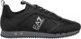 Emporio Armani EA7 Heren Schoenen Herfst Winter Collectie Nylon Black Heren - Thumbnail 2