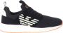 Emporio Armani EA7 Fusion Racer Trainingsschoenen Zwart Black Heren - Thumbnail 1