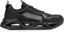 Emporio Armani EA7 Hoge zool zwarte sneakers X8X143-Xk330-M701 Black Heren - Thumbnail 1