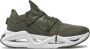 Emporio Armani EA7 Lage sneakers in Groen Green Heren - Thumbnail 1