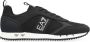 Emporio Armani EA7 Lage sneakers met contrasterende kleur zool Black Heren - Thumbnail 1