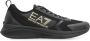 Emporio Armani EA7 Lage Stoffen Sneakers Black Heren - Thumbnail 1