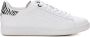 Emporio Armani EA7 Leren Sneakers met Logo Details White Dames - Thumbnail 1