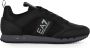 Emporio Armani EA7 Logo Print Eco-Vriendelijke Sneakers Black Heren - Thumbnail 1