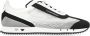 Emporio Armani EA7 Mesh lage sneakers met kleurcontrast White Heren - Thumbnail 1