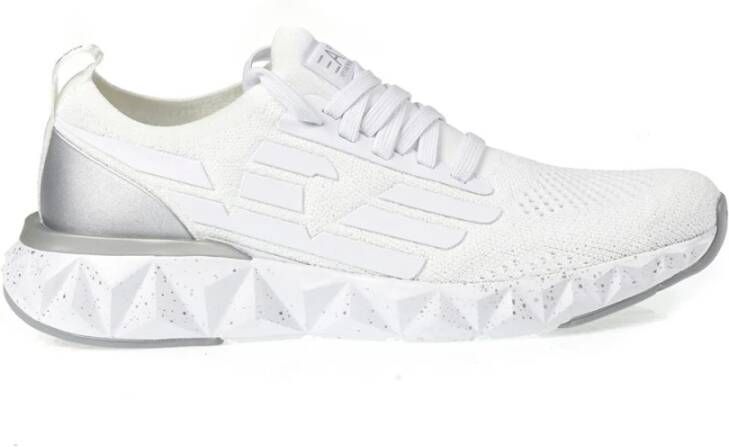 Emporio Armani EA7 Ultimate 2.0 Sneakers in Wit Zilver White Heren