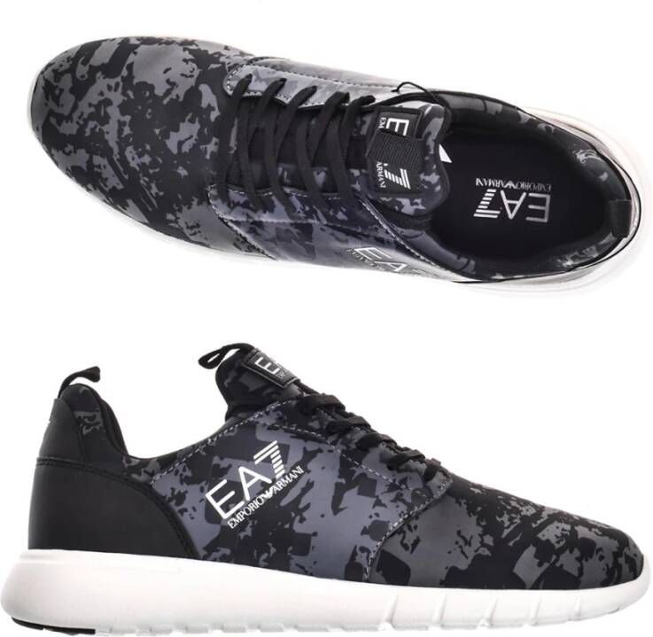 Emporio Armani EA7 Sneakers Zwart Heren