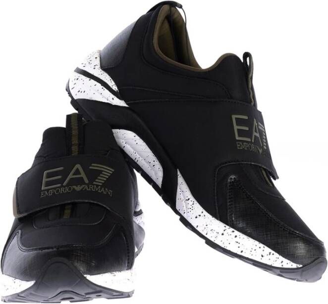 Emporio Armani EA7 Sneakers Zwart Heren