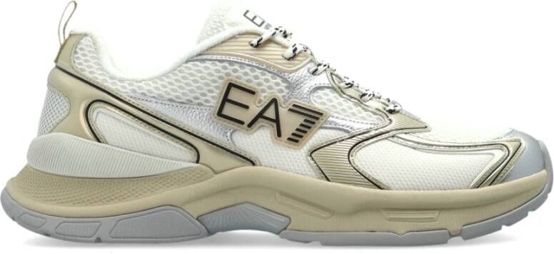 Emporio Armani EA7 Sportschoenen Beige Heren